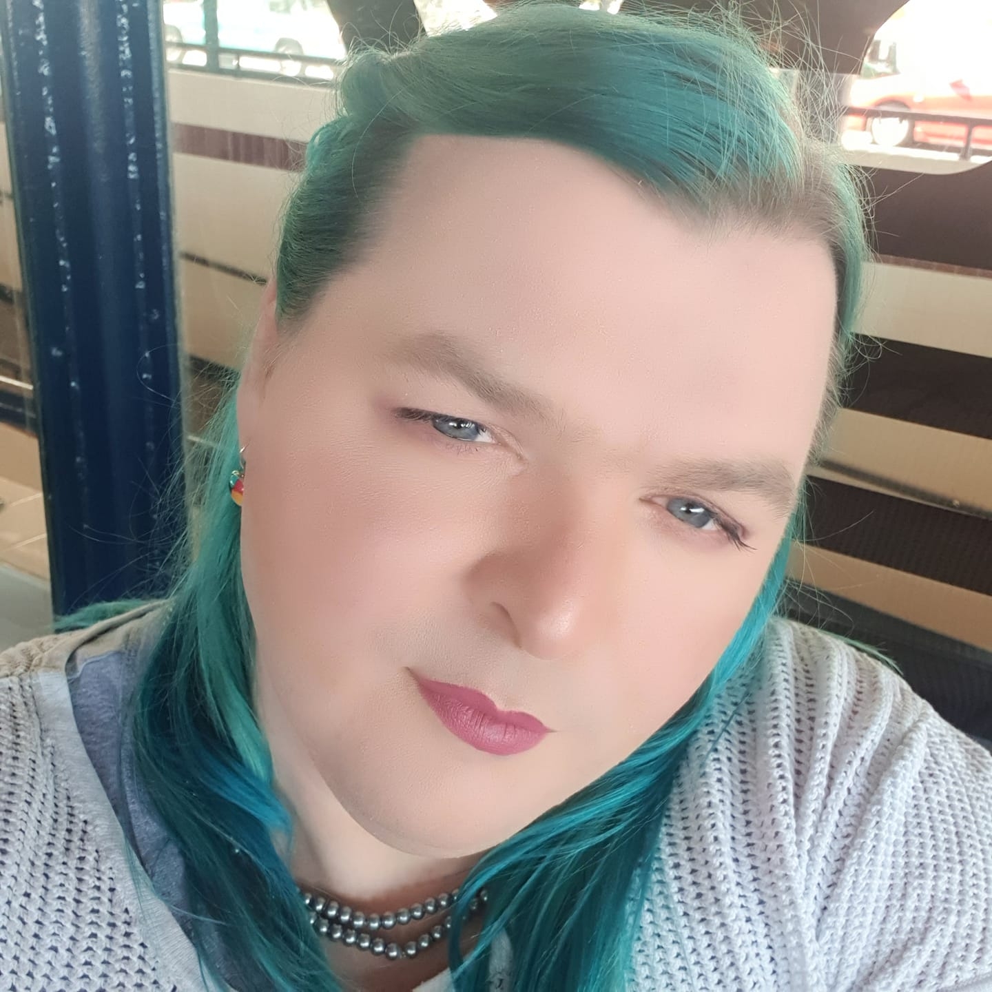 TealHairSelfie TealHairSelfie