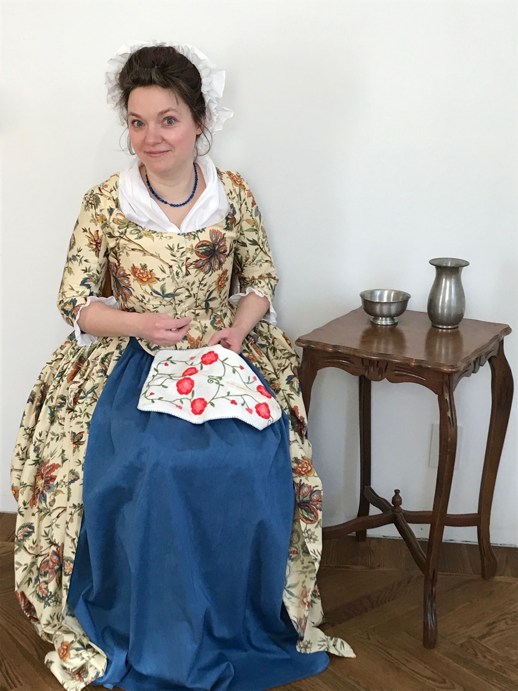 Upcycled 1780’s Italian Gown - Foundations Revealed